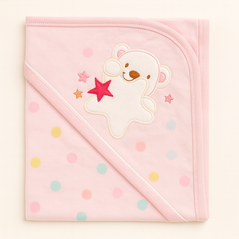 Little Moon Wraping Sheet Emb+Print