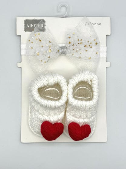 Baby 2-Pcs Set Woolen Botties