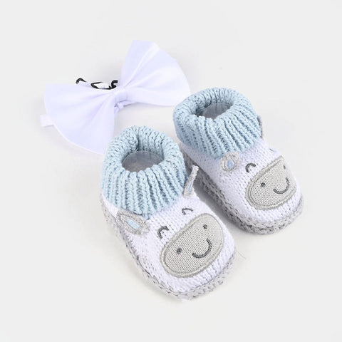 Baby 2-Pcs Set Woolen Botties