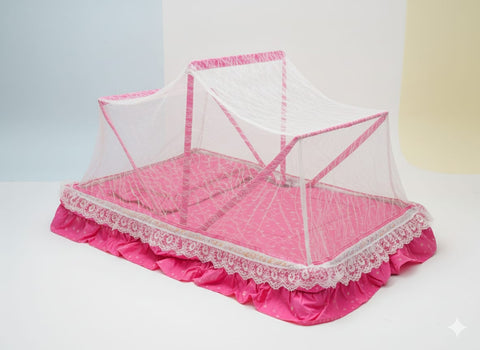 First Love Baby Round Net Printed