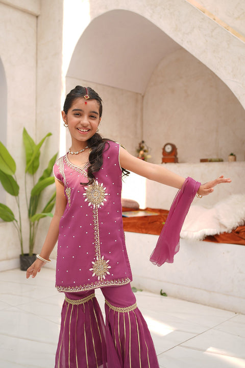 Garara Fancy 2 Piece Set - Chand Tara