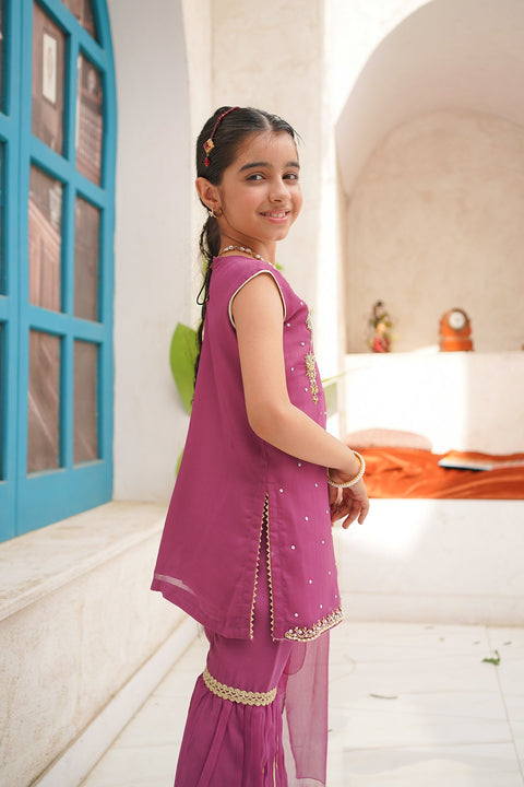 Garara Fancy 2 Piece Set - Chand Tara
