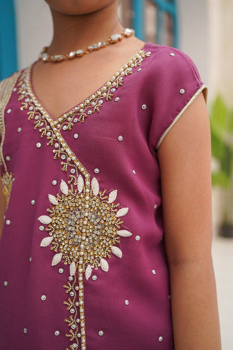 Garara Fancy 2 Piece Set - Chand Tara