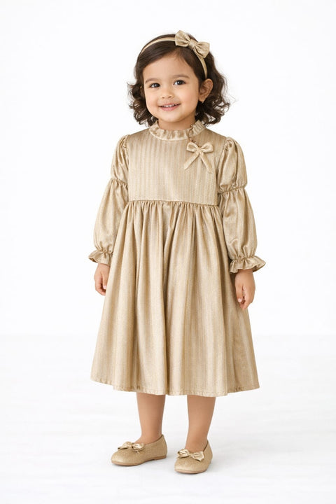 Velvet Baby Girl Frock