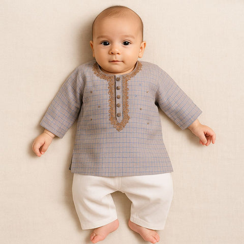 Kurta Shalwar Boy Textured