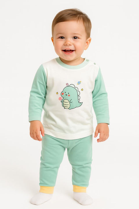 DINO PRINT 2PCS SUIT