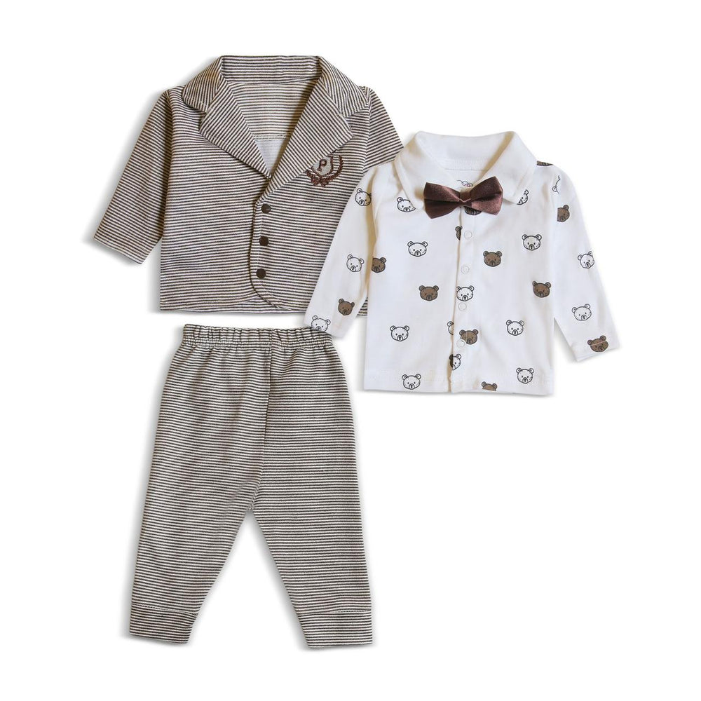3Pcs Baba Suit Winter
