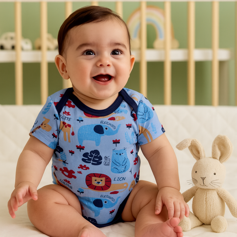 Zoo Bii Doo Body Romper (Blue)