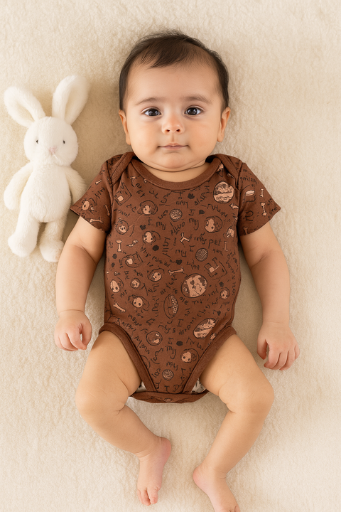 Me And My Pets Short Sleeve Body Suit