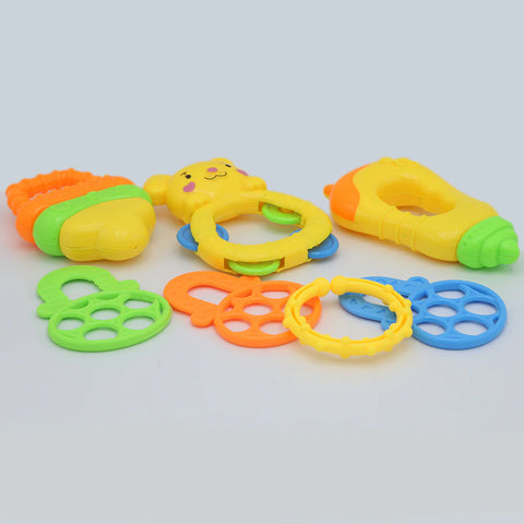 Multi Rattle 5 Pieces For Toddlers