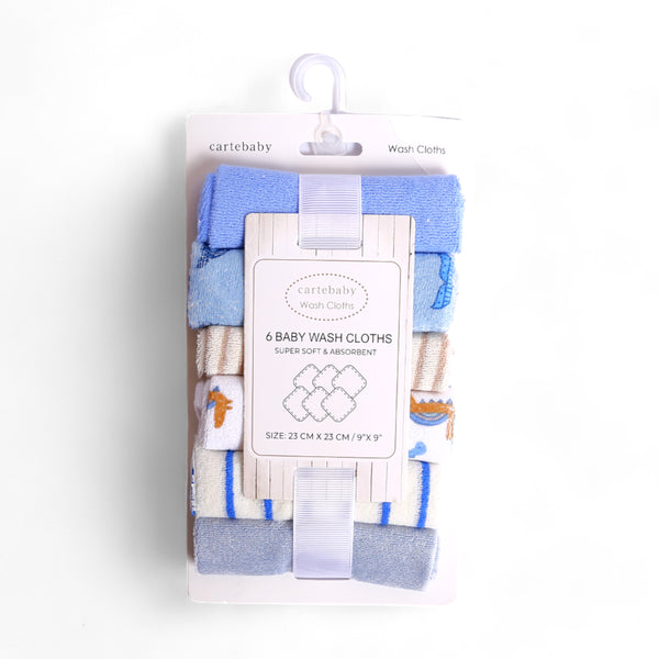 Cartenbay Baby Washcloths - Set of 6