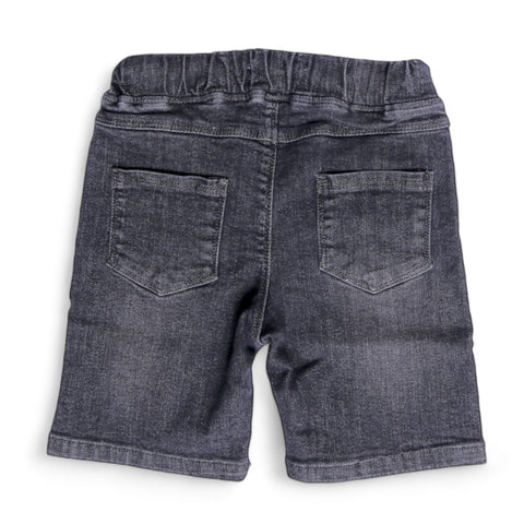Black Denim Shorts