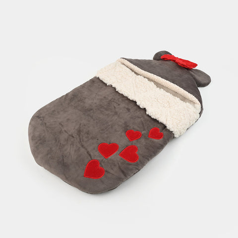 L/M Kidzo Carry Nest Velvet+Sheep Fur