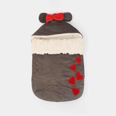L/M Kidzo Carry Nest Velvet+Sheep Fur