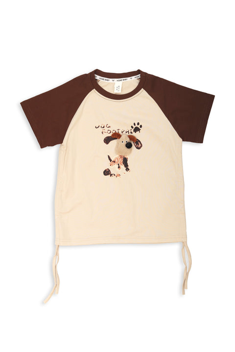 Dog Foot Print T-Shirt