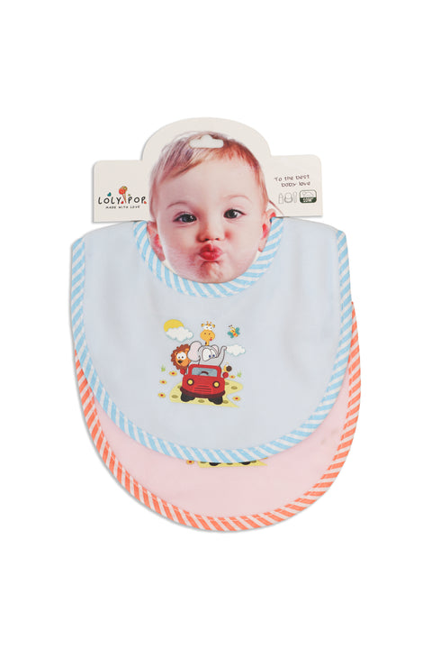 Sunny 2 Animal Bib Set