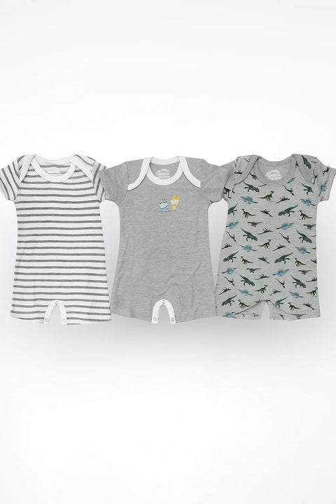 Short Leg Romper Pack 3