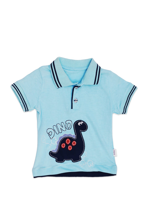 Baby 2 Piece Suit Dino Shirt & Shorts Set