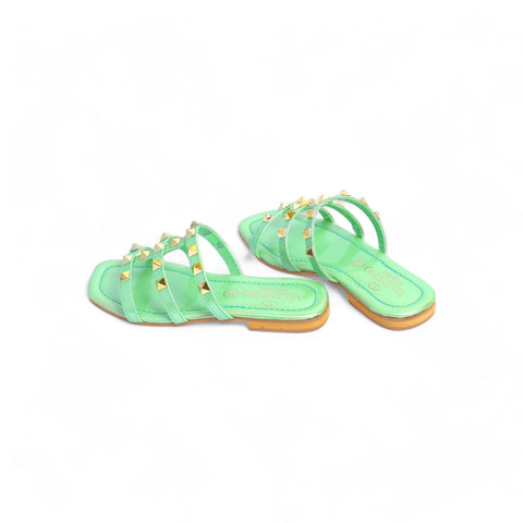 Teens Girls Casual Slipper - Green