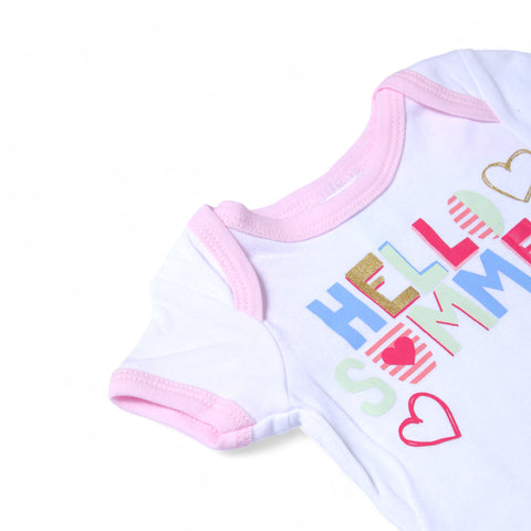 Hello Summer 3 Piece Romper For Kids
