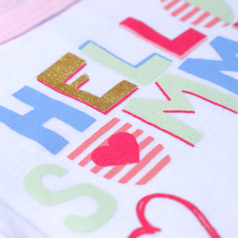 Hello Summer 3 Piece Romper For Kids