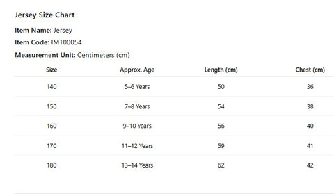 Little Champs Jersey