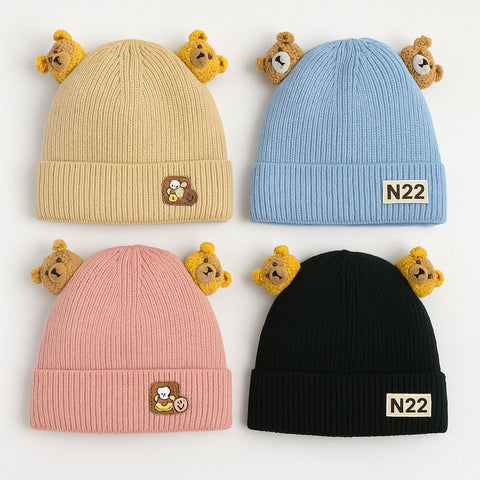 Wool Cap With Adjustable Strap