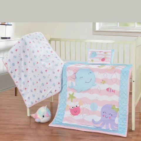 Baby Cot Set Bedding Little Ones