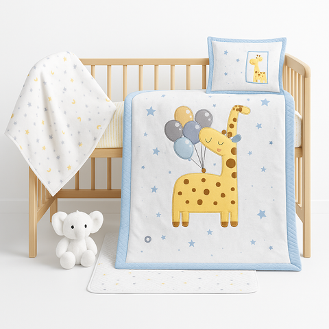 Baby Cot Set Bedding Little Ones