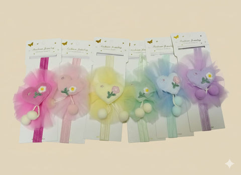 Baby Tulle Mouse Ear Headband