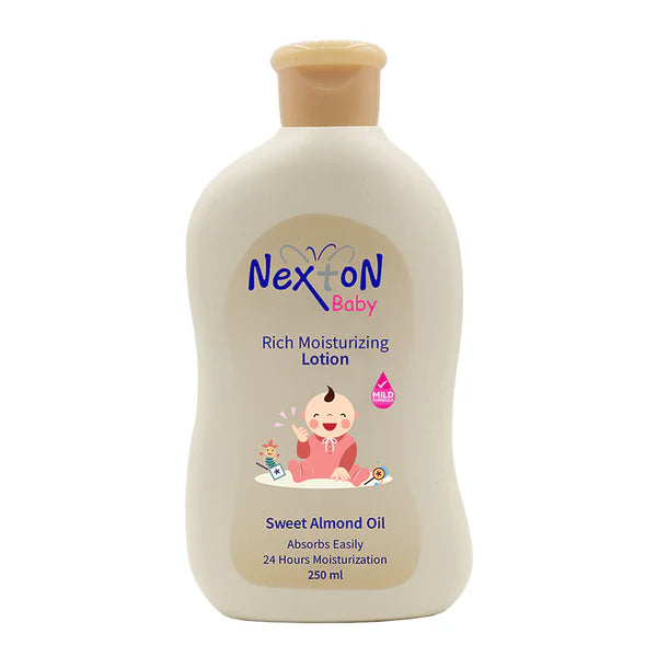 NEXTON BABY LOTION SWEET ALMOND OIL 125ML