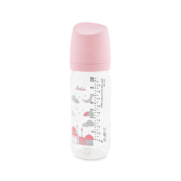 Farlin PA Wide-Neck Feeding Bottle 280ml – Pink