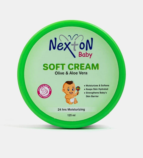 Nexton Baby Soft Cream Olive & Aloevera 125Ml