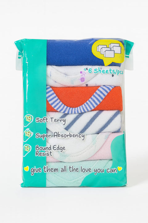 FACE  TOWEL LITTLE 6-PCS