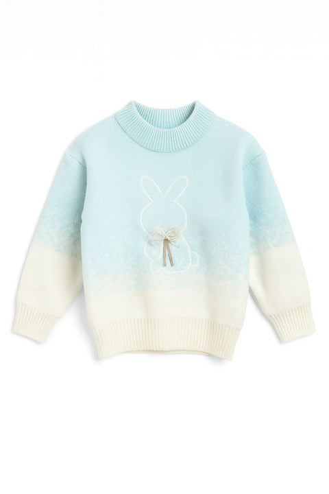 Rabbit Print Wool Jersey