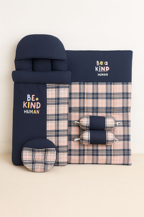 5-Pieces Check Print Bister