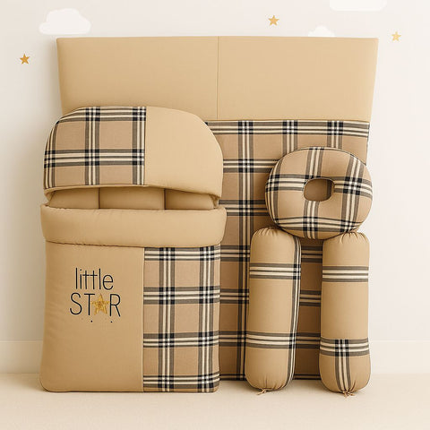 5-Pieces Check Print Bister