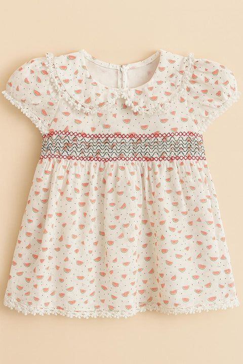 Watermelon Cotton Frock