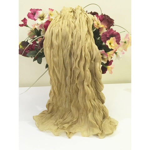 Dupatta Crinkle With Pearl
