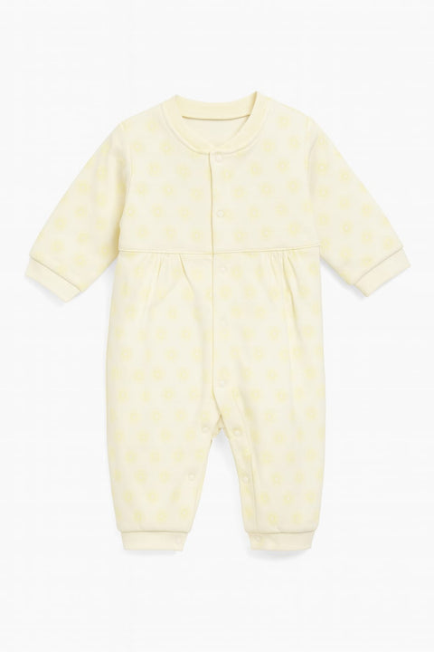 Light Printed Fleece Romper