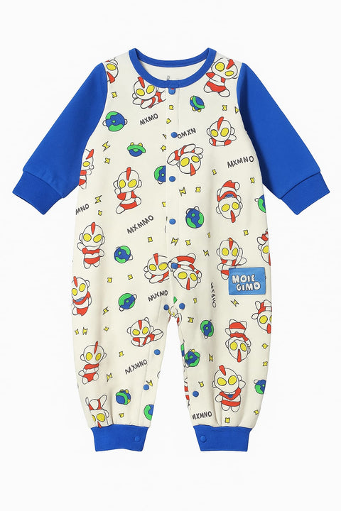 Space Mxmo Printed Romper