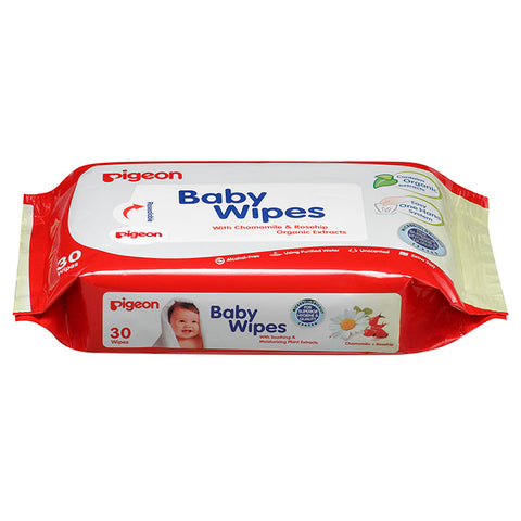 Pigeon Baby Wet Wipes 32 Pieces