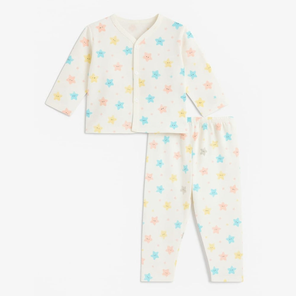 Premium Baby Star Print Pajama Set
