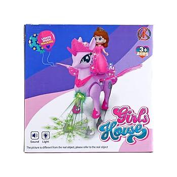 Unicorn Girls House Musical Toys