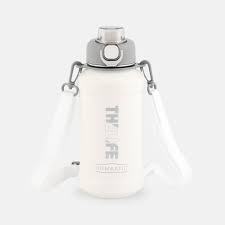 Homeatic Steel Water Bottle 1000 Ml (Purple, White, Black)
