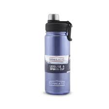 Homeatic Steel Water Bottle 650 Ml (Black, Silver, Golden, Blue)