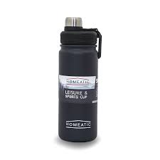 Homeatic Steel Water Bottle 650 Ml (Black, Silver, Golden, Blue)