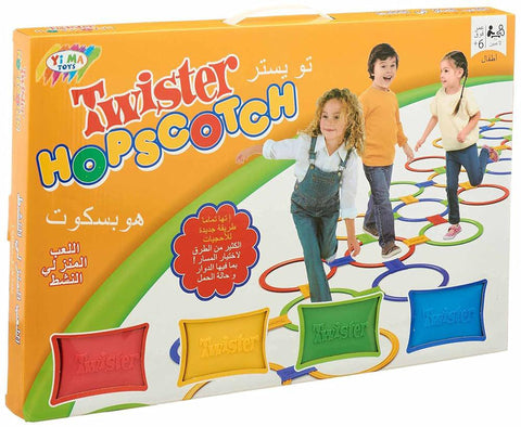 Twister Hopscotch Game Set