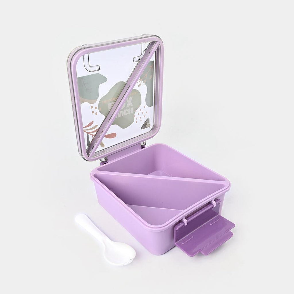 2 Side Medium Lunch Box With Spork