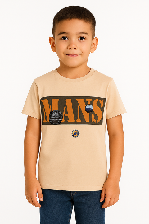 Boys Skin Œmans” Graphic T-Shirt “ Urban Cool Vibes
